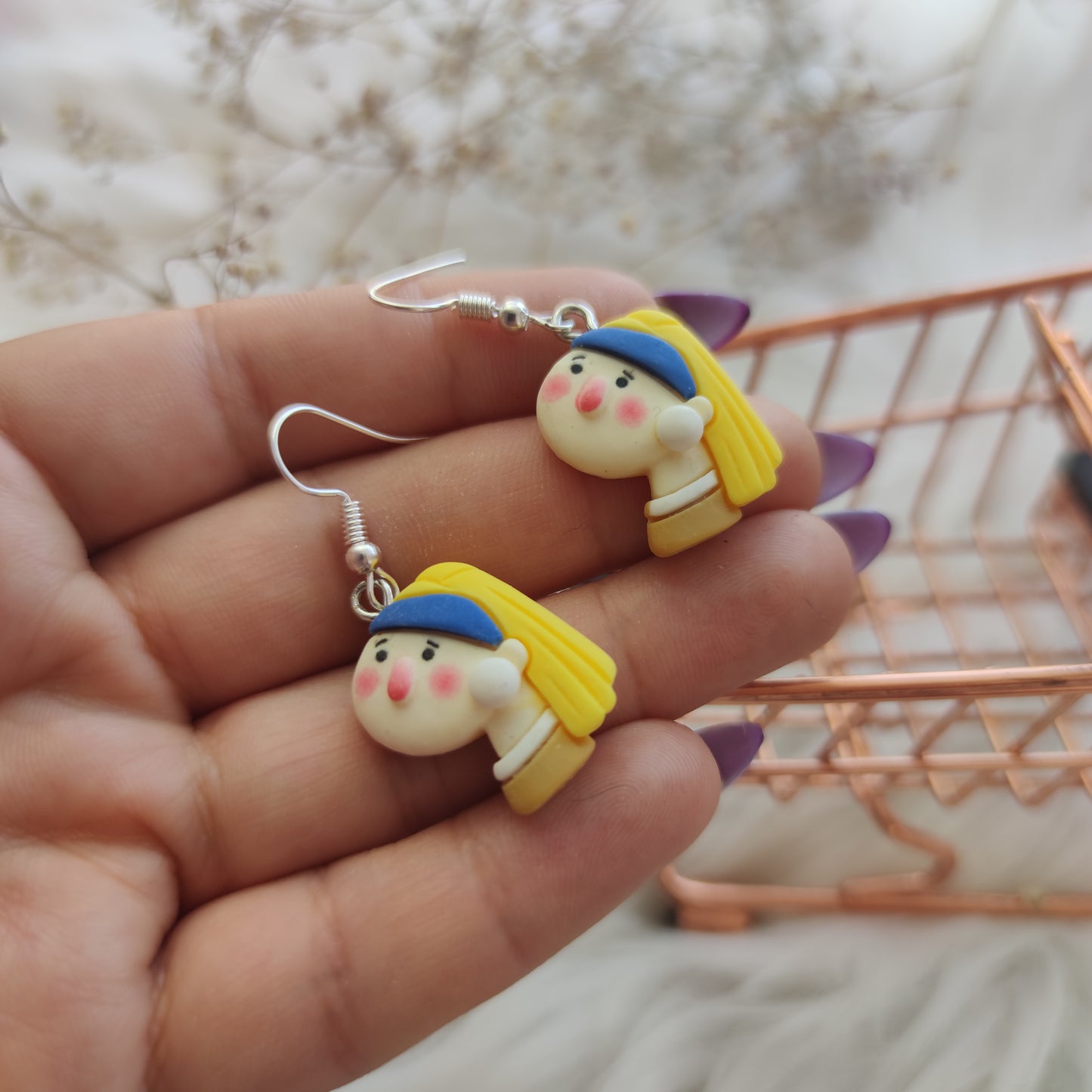 Aretes La Joven de la Perla