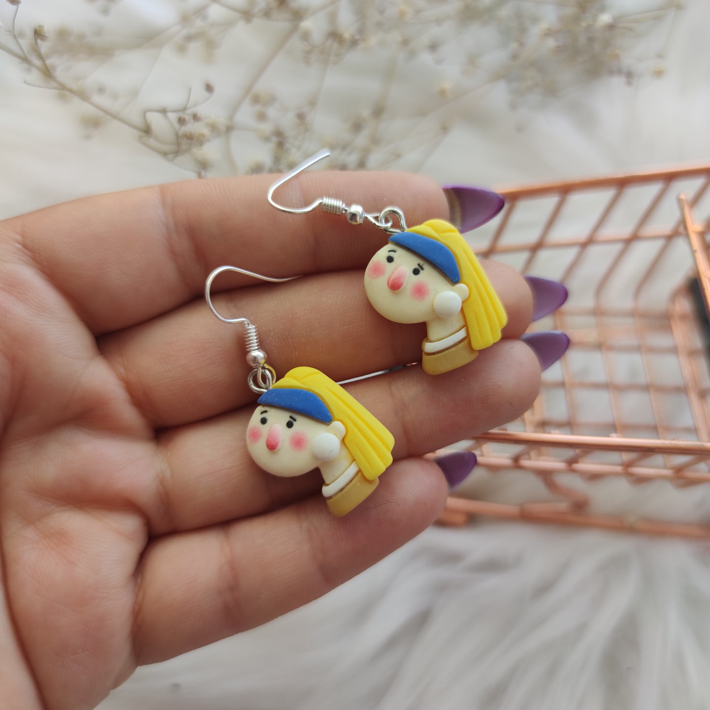 Aretes La Joven de la Perla