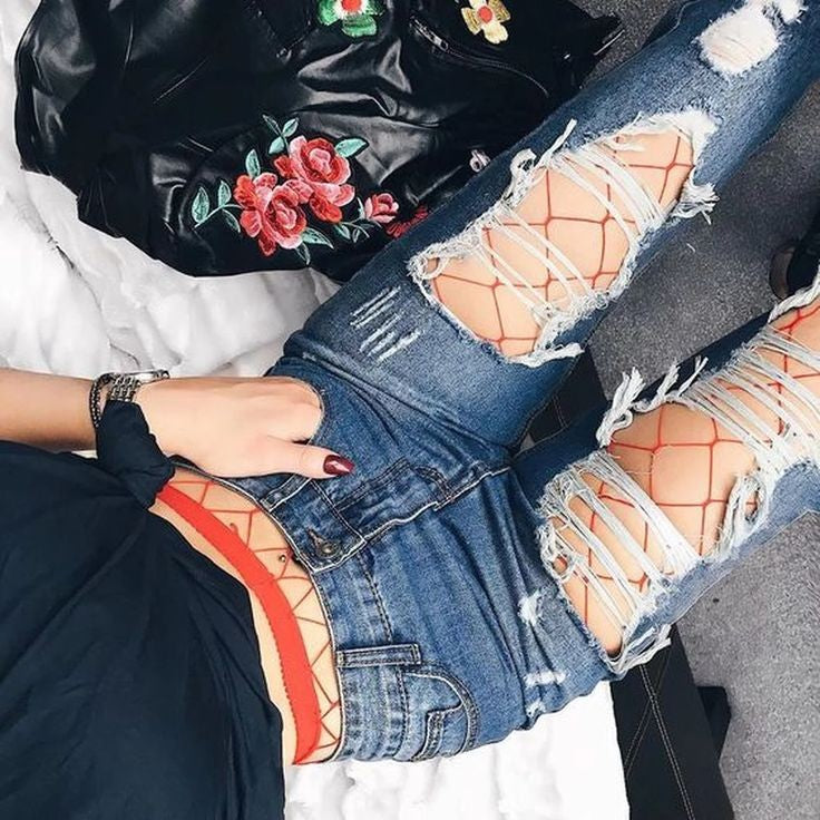 Pantimedias Red Rojas