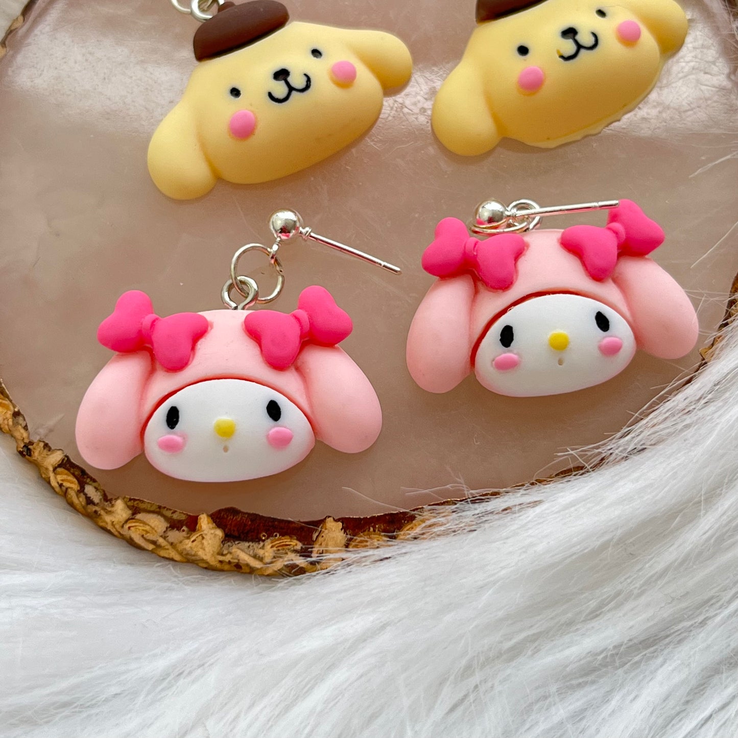 Aretes Sanrio Caras