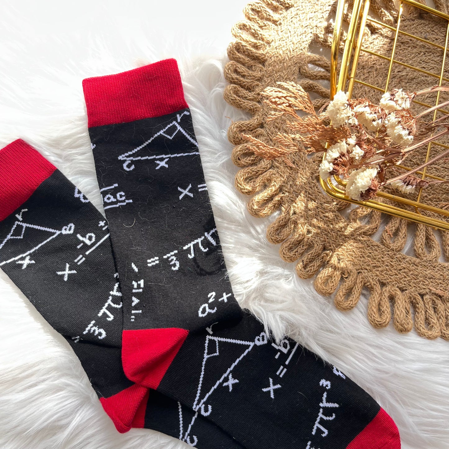 Calcetas Álgebra Negras