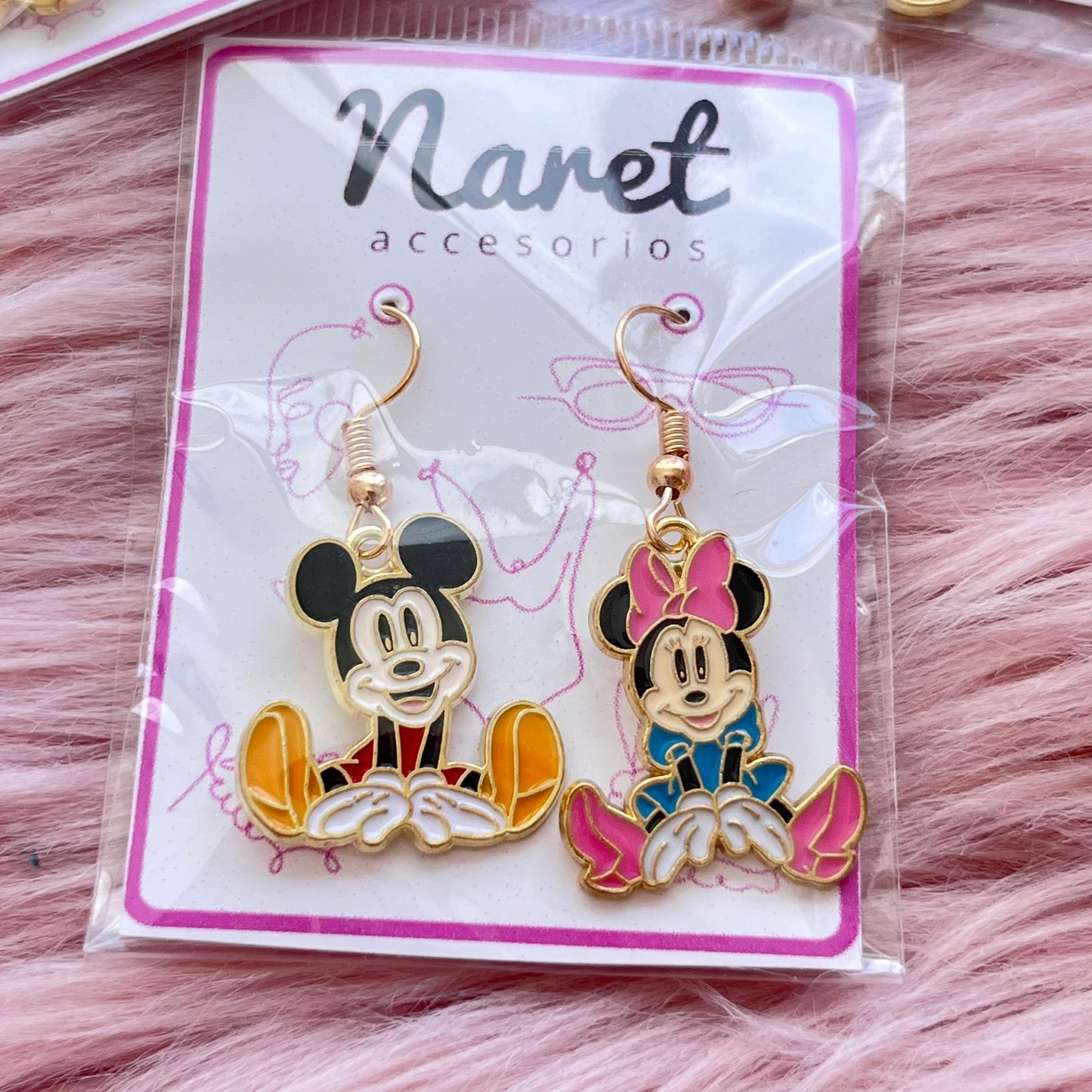 Aretes Mickey