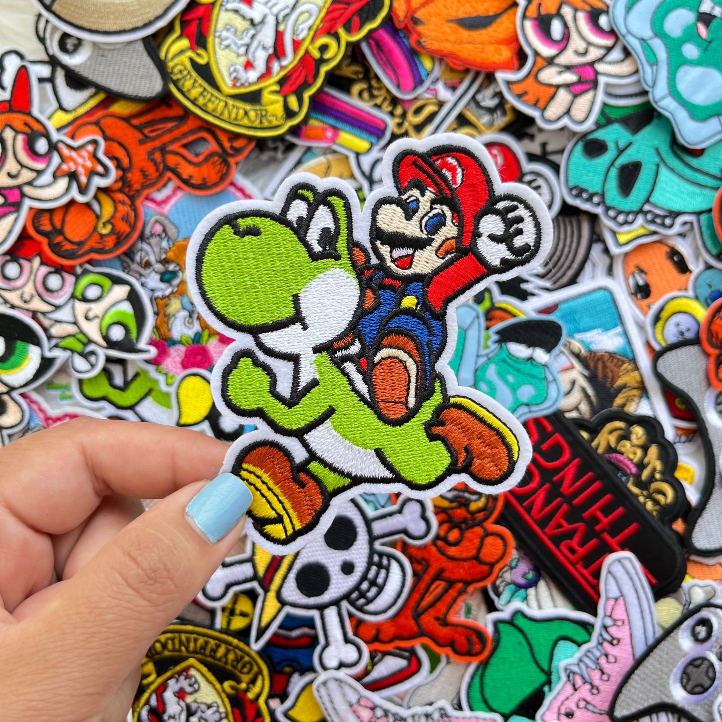Parche Mario Bross y Yoshi