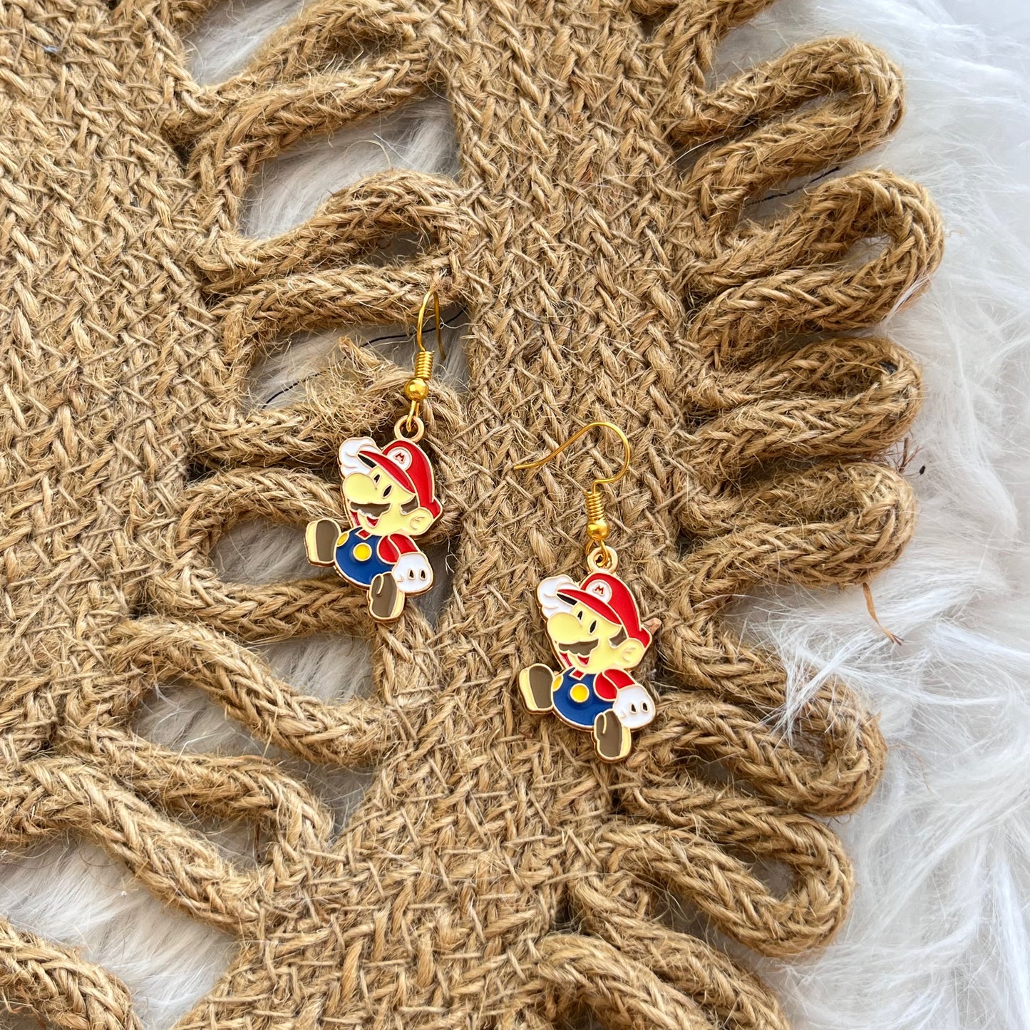 Aretes Mario Bross