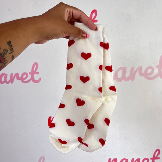 Calcetas Corazones