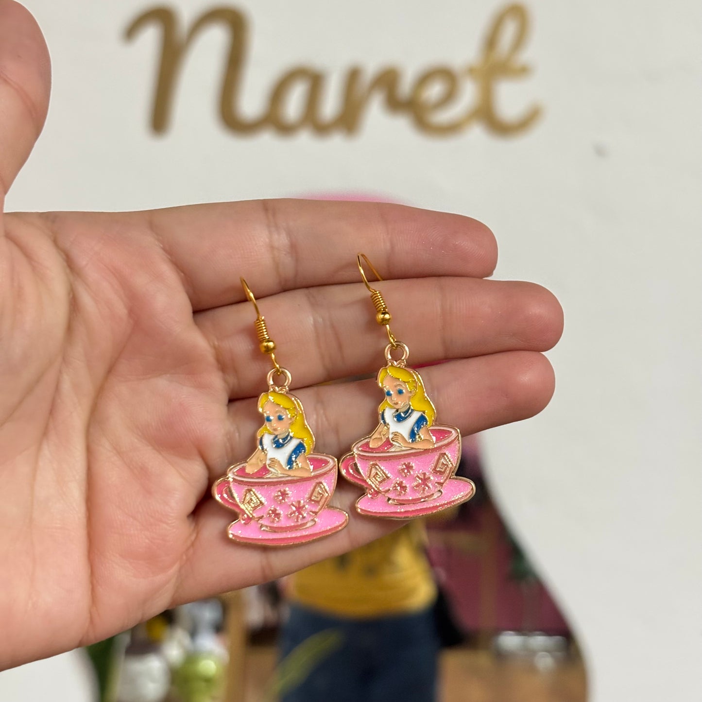 Aretes Alicia Taza