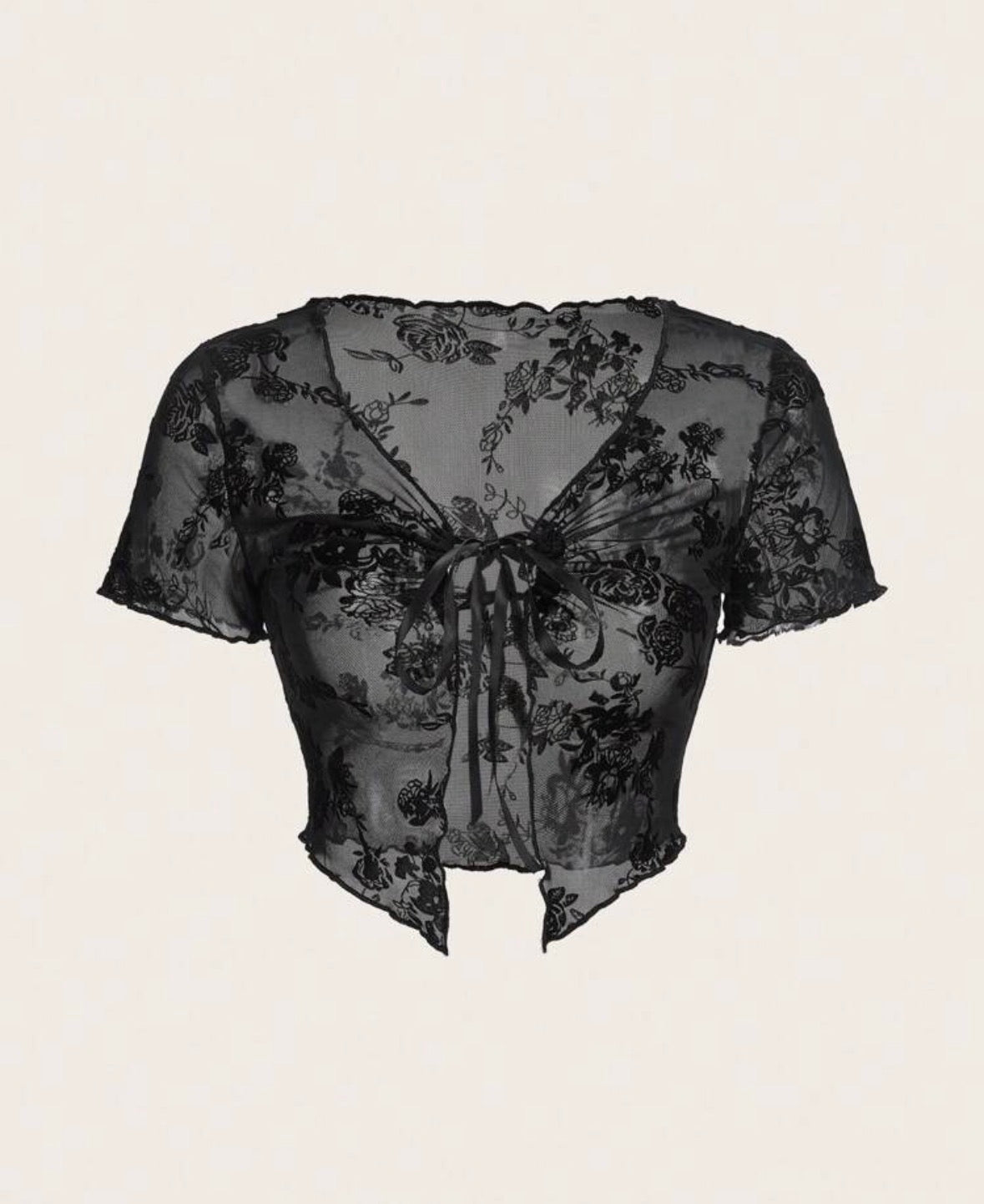 Top Mesh Floral