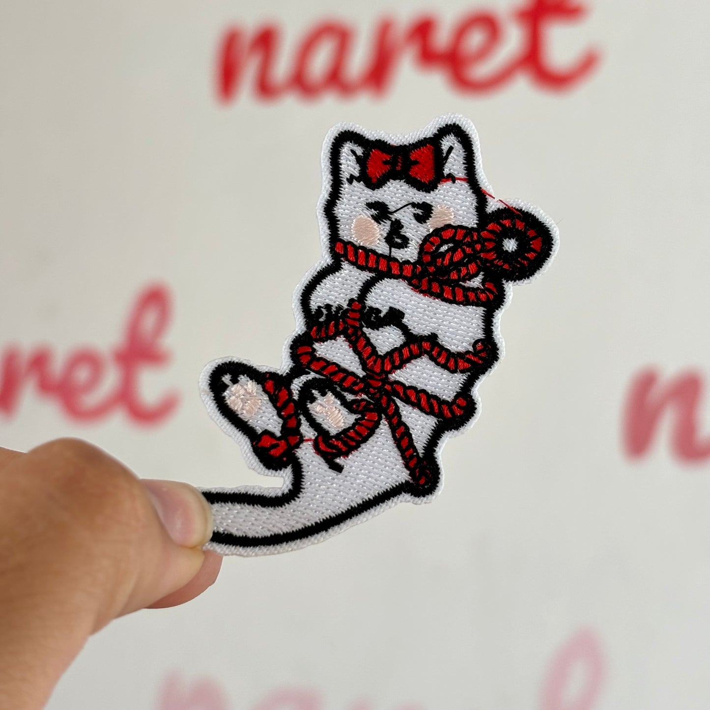 Parche Gatito Bondage