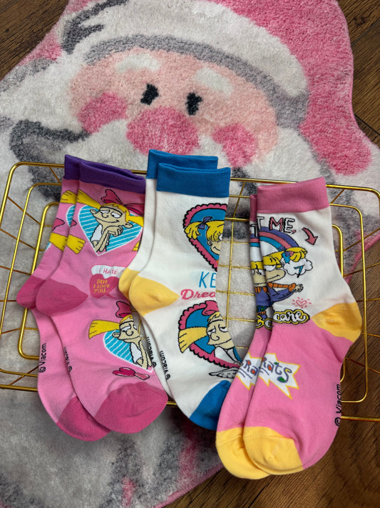 Calcetas 90’s cartoons