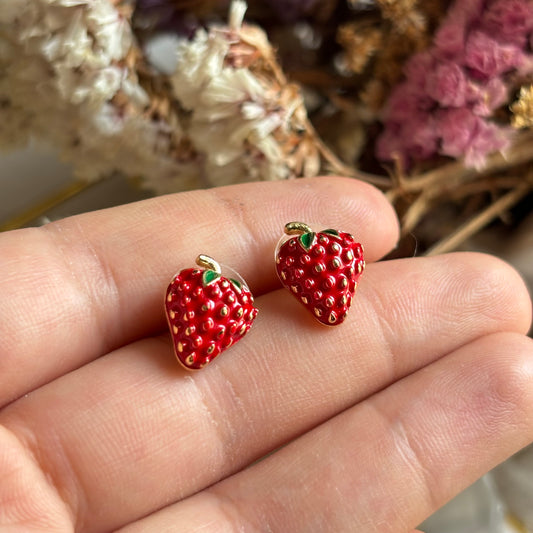 Aretes Mini Fresas
