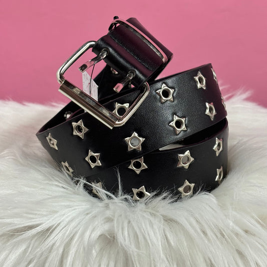 Cinturón Double Holes Estrellas