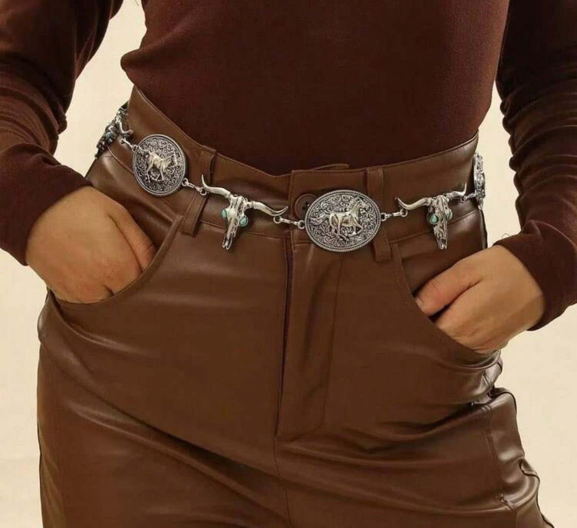 Cinturón Cadena CowBoy