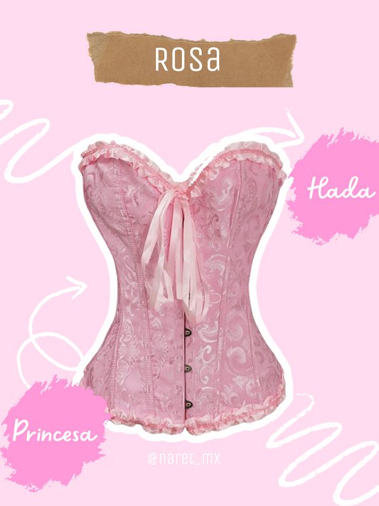 Corset Palacio Rosa