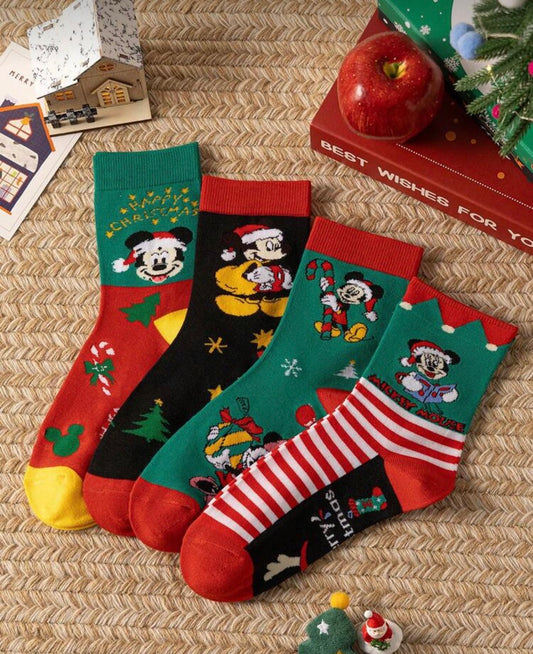 Calcetas MM Navidad Cortas