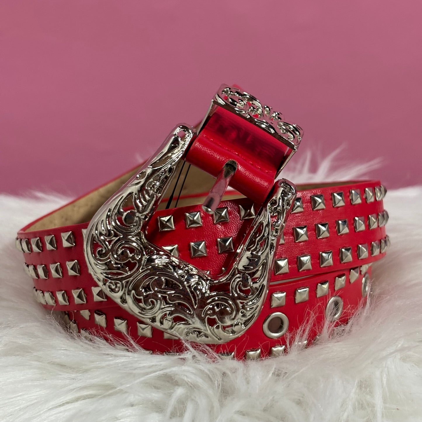 Cinturón CowBoy Rojo