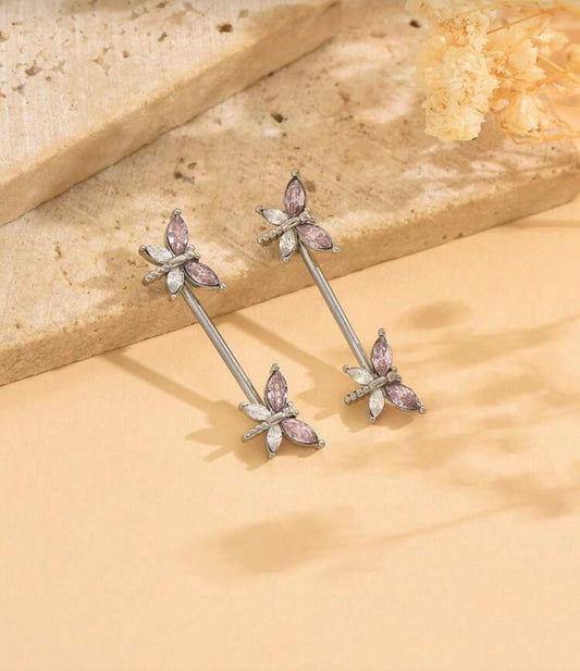 Piercing Nipple Libélula