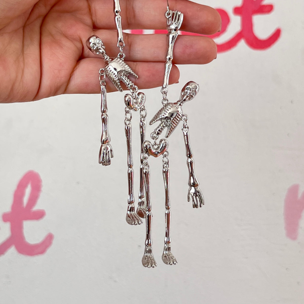 Aretes Esqueleto