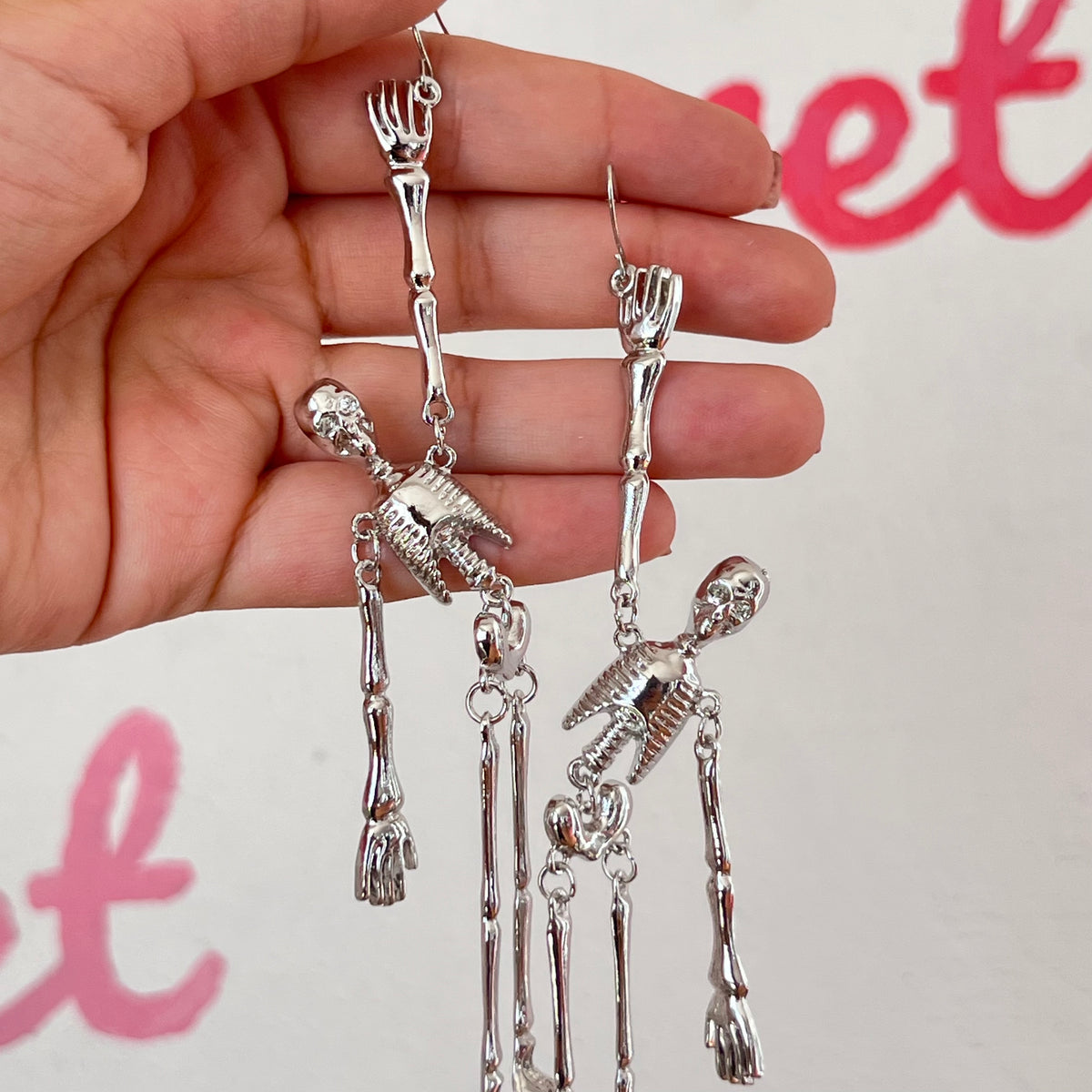 Aretes Esqueleto