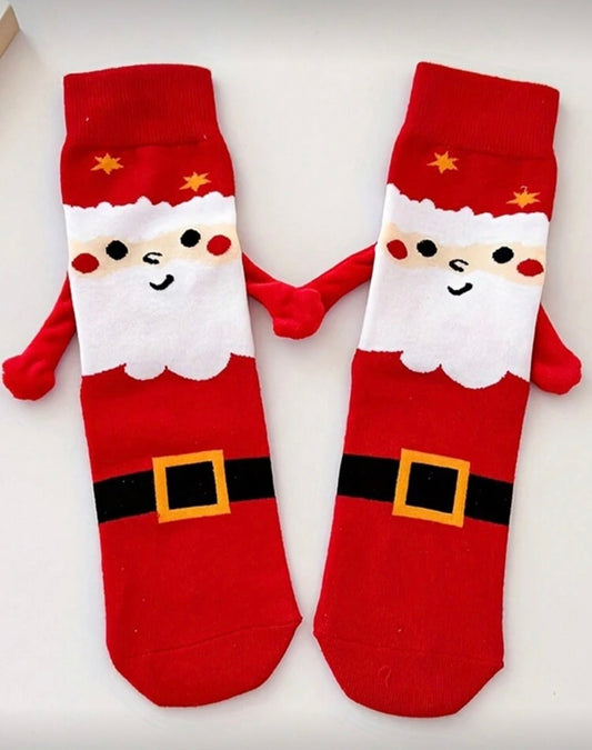 Calcetas Santa Claus Manitas