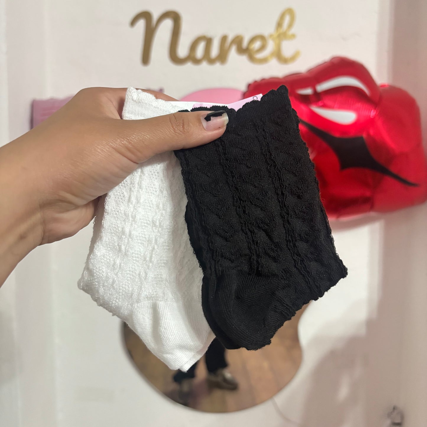 Calcetas Trama  Negras