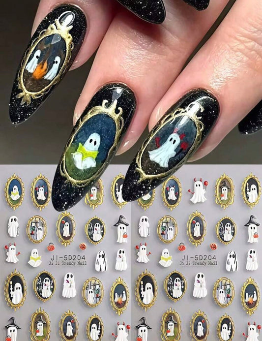 Sticker Uñas Fantasmas Marcos