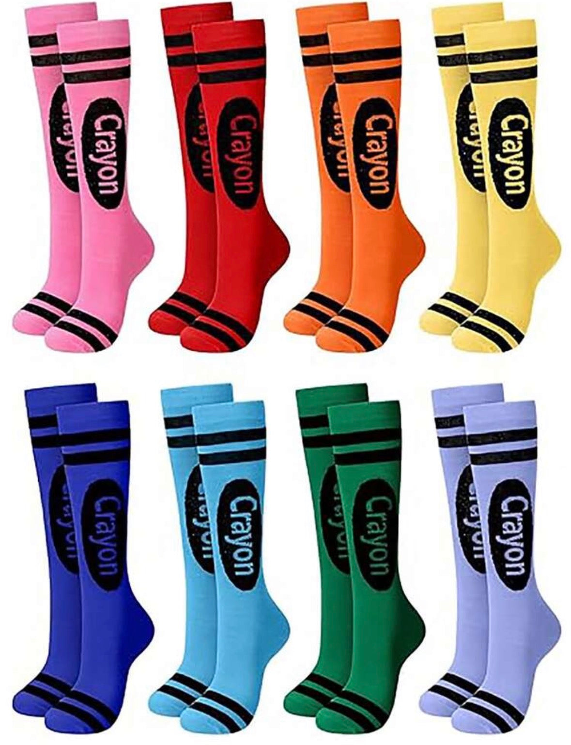 Calcetas Crayolas