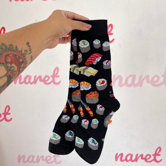 Calcetas Sushi Negro