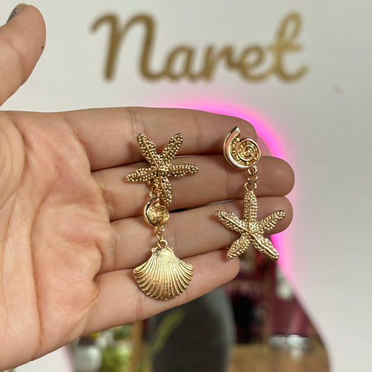 Aretes Estrellas de Mar