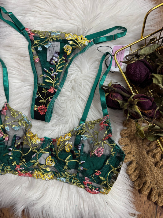 Lencería Philipa Verde