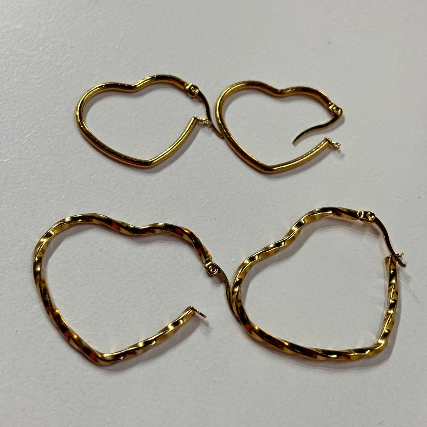 Arracadas Corazón Acero