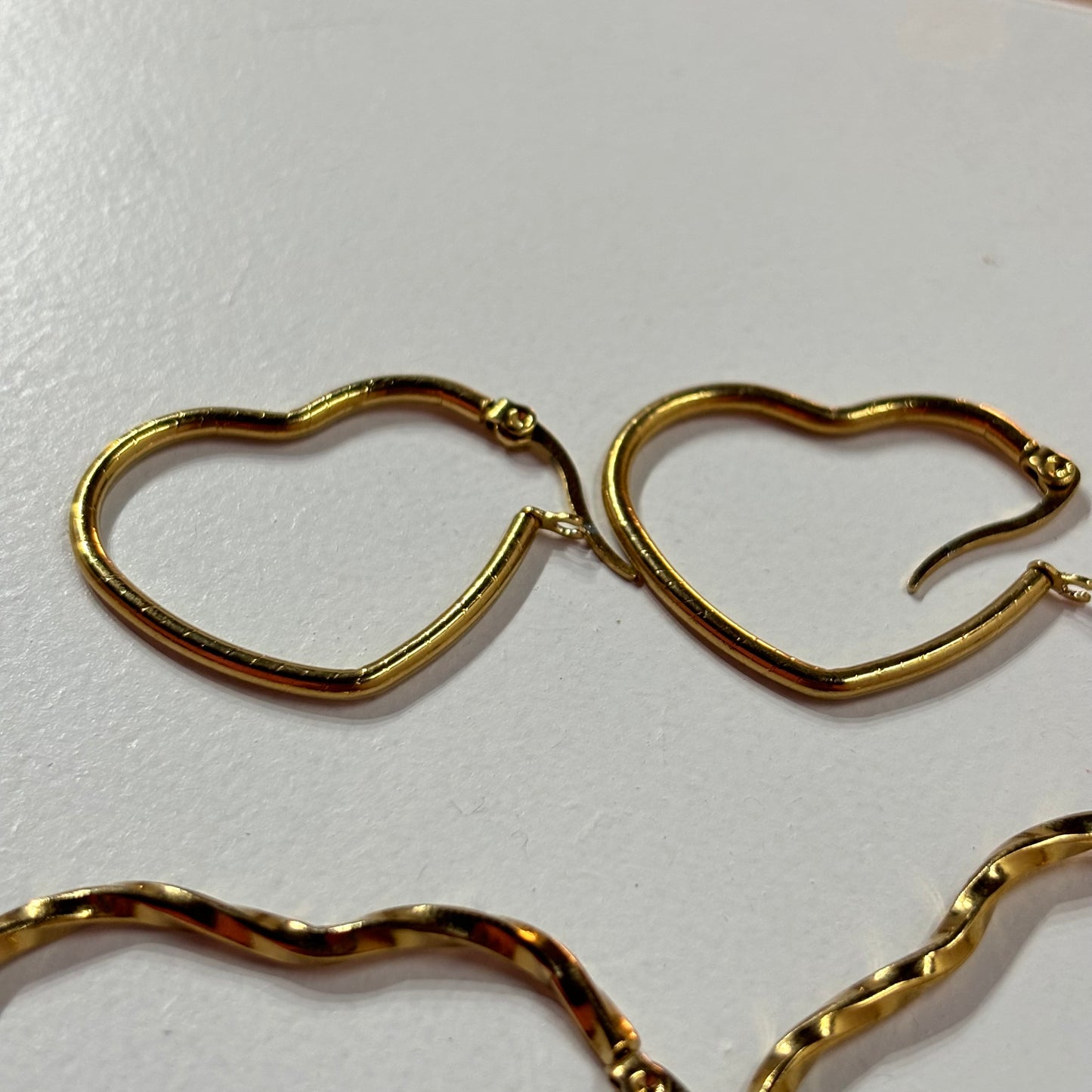 Arracadas Corazón Acero