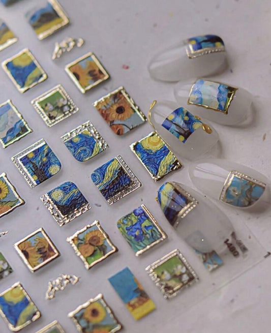 Sticker Uñas Pinturas