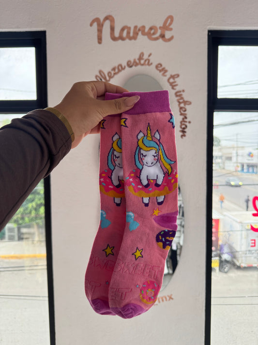 Calcetas Unicornio y Dona