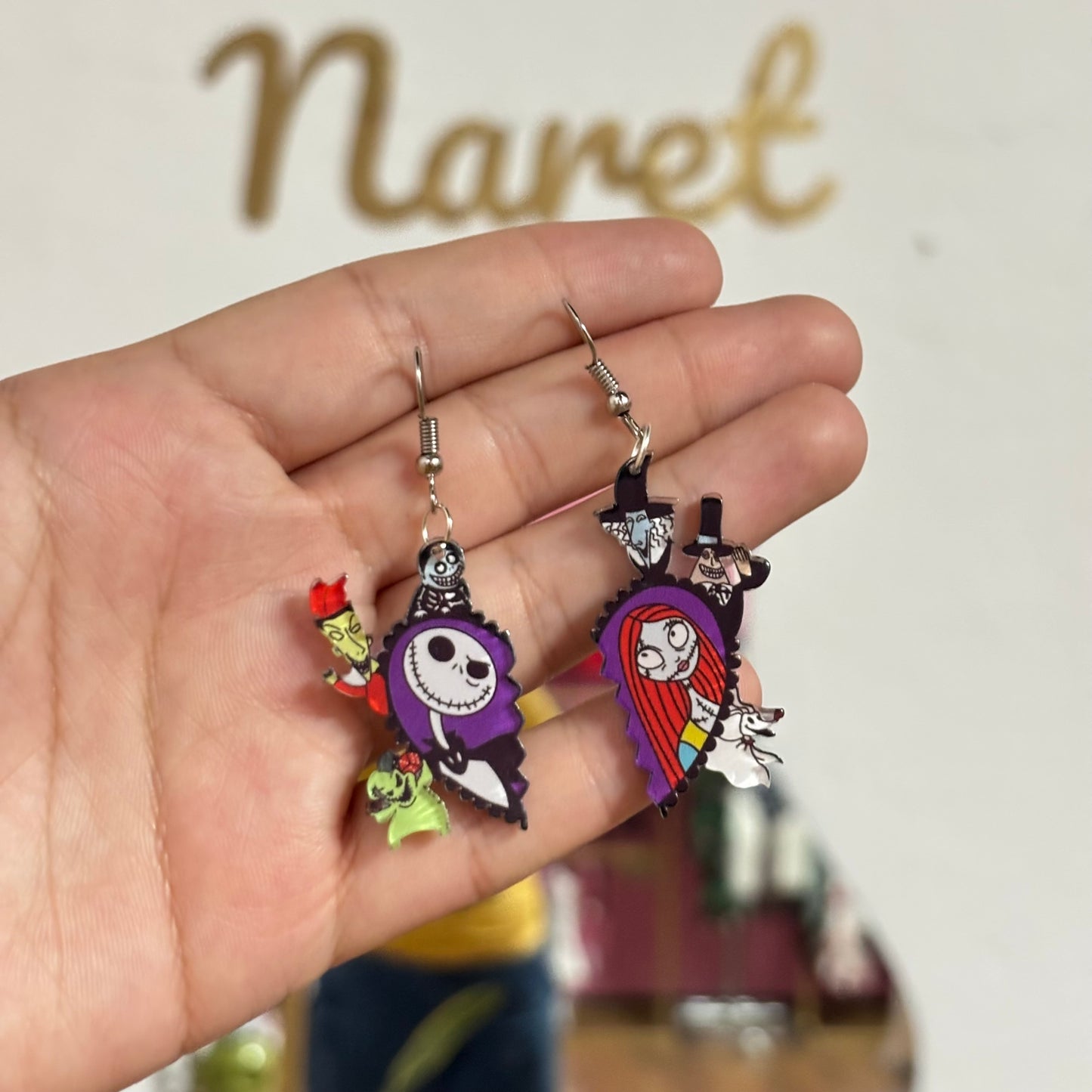 Aretes Jack y Sally