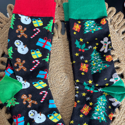 Calcetas Navideñas Varias