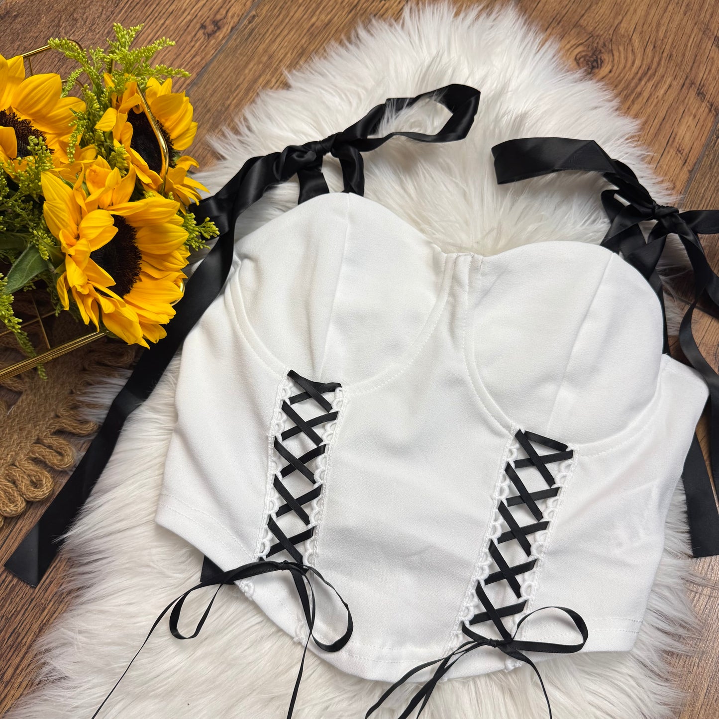 Bustier Moños Bicolor