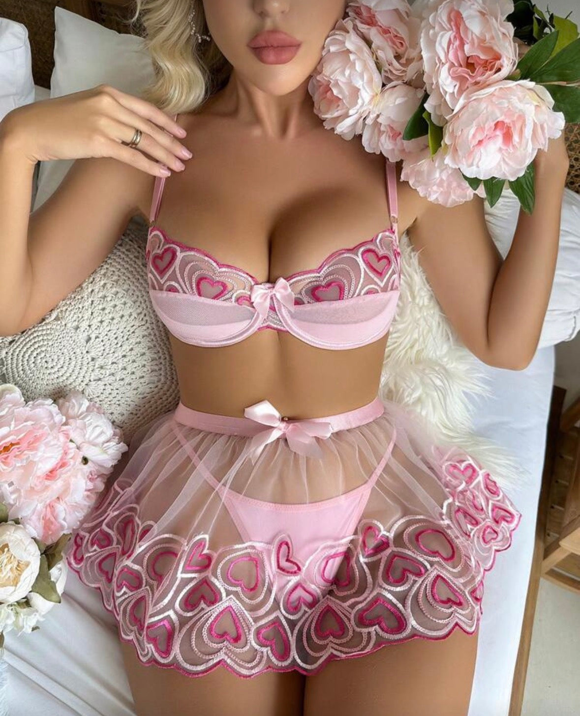 Lencería San Valentín Falda