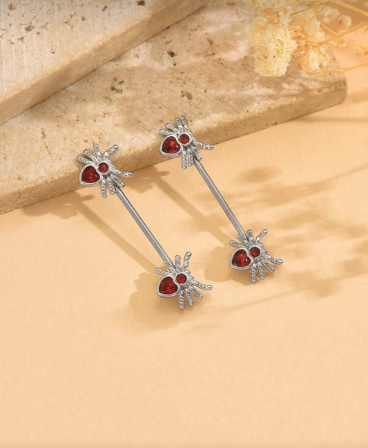 Piercing Nipple Arañitas