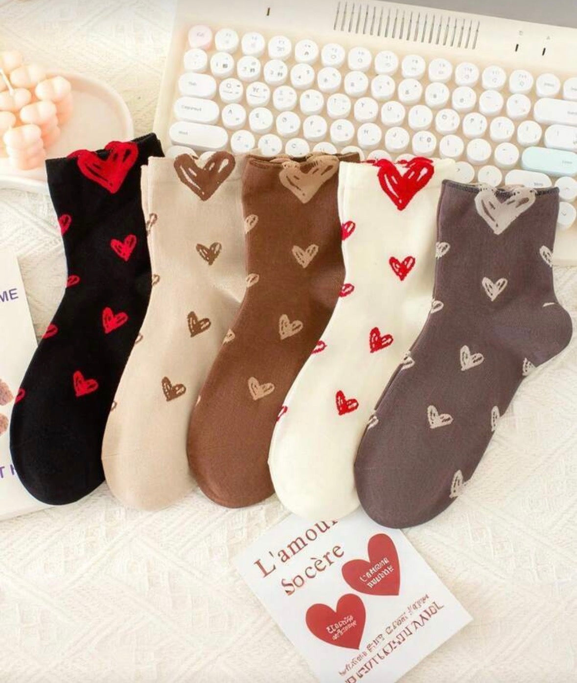Calcetas Varias San Valentín