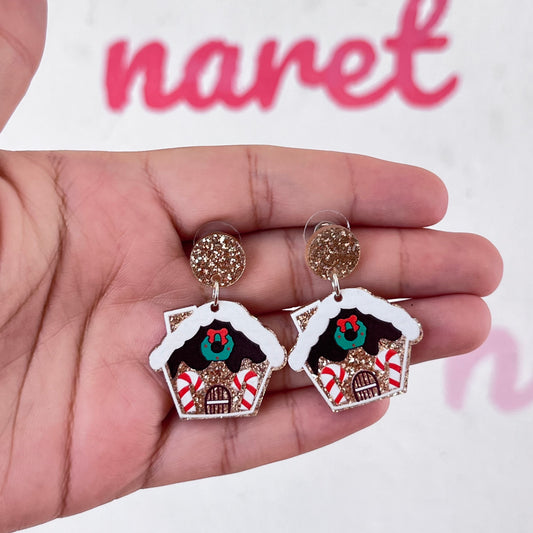 Aretes Casa de Gengibre