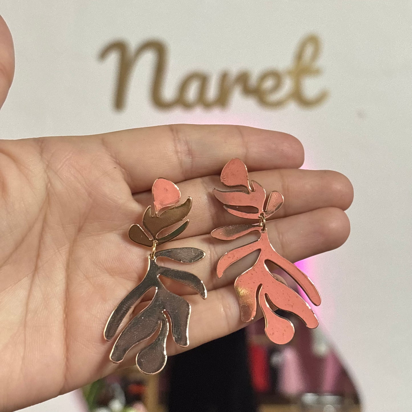 Aretes Ramito