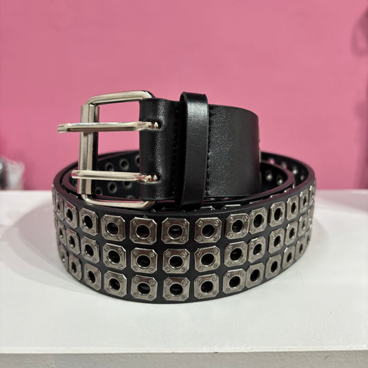 Cinturón Tachuelas Cuadradas