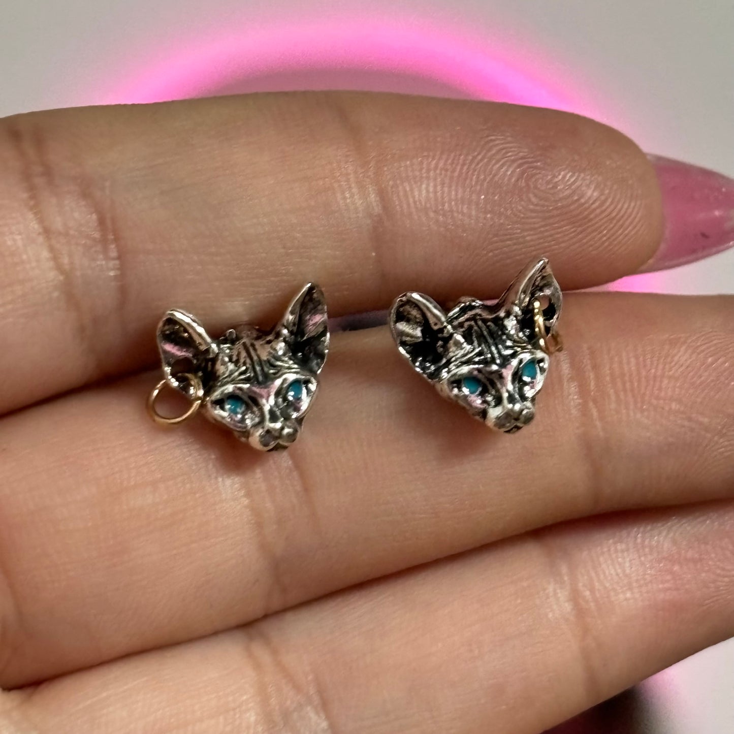 Aretes Gato Egipcio
