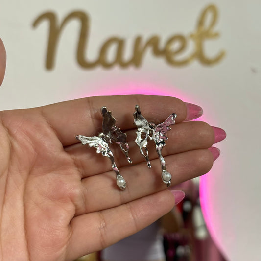 Aretes Mariposa Y2k