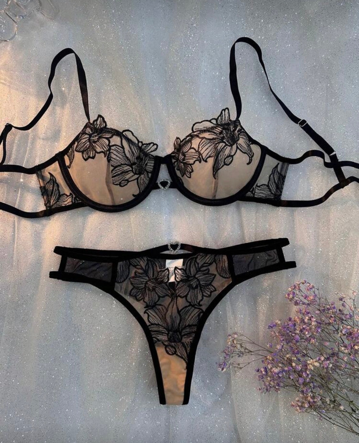 Lencería Mirna <3 Negra