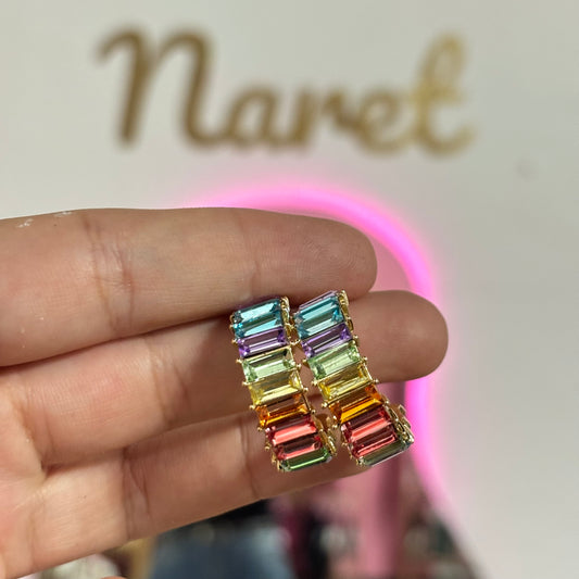 Arracadas Arcoiris