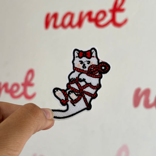 Parche Gatito Bondage