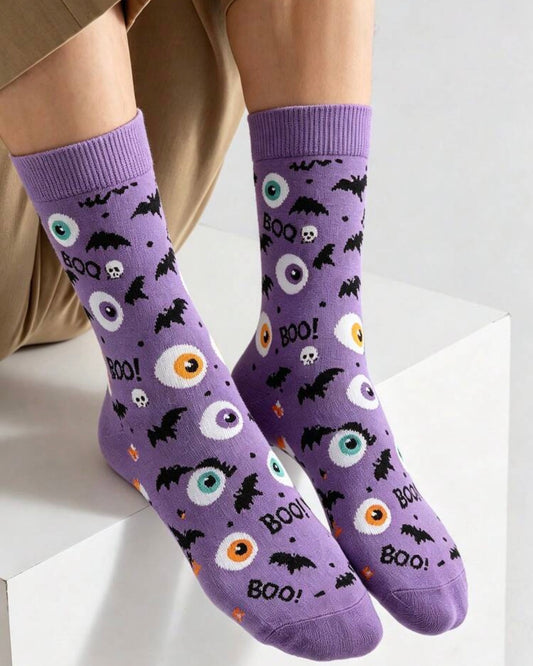 Calcetas Fantasma Ojos