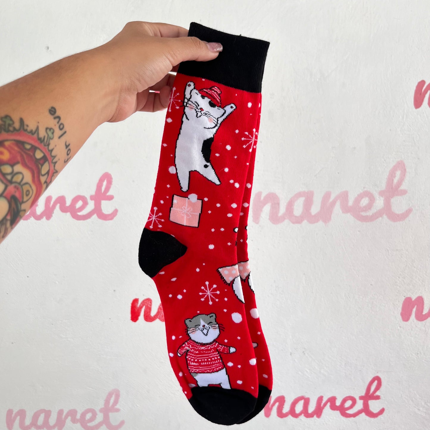 Calcetas Chritsmas Cats