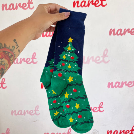 Calcetas Árbol Navideño